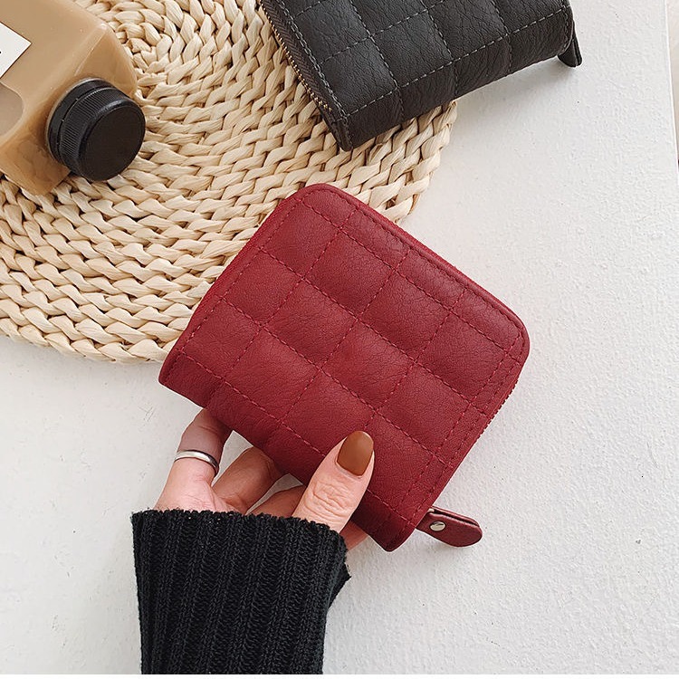 Designer Wallet Factory Direct Sale Mini Wallet Women's Short Zipper Cute Coin Purse Student Luxury Bag Embroidered Wallet For Women