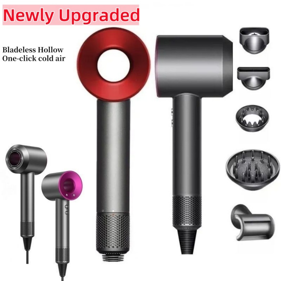 Hair dryer professional salon hairdressing 5 in 1 hot and cold constant temperature high speed hair dryer