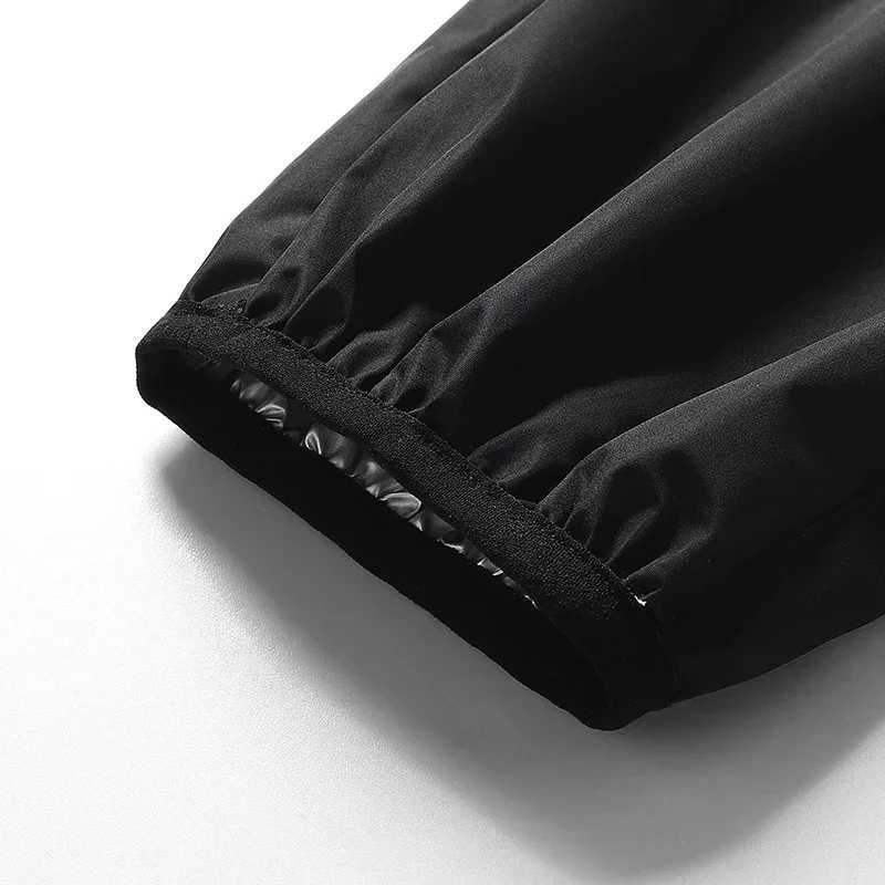 Sauna Suit Unisex Gym Clothing Set Men Full Body Sweating Sportswear Women Boxing Training Running Fitness Weight Loss Tracksuit W250703