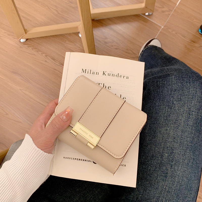Designer Wallet 2025 New Luxury Bag Small Wallet For Women High-end Foldable Short Zipper Wallet 70% Off Clutch For Women