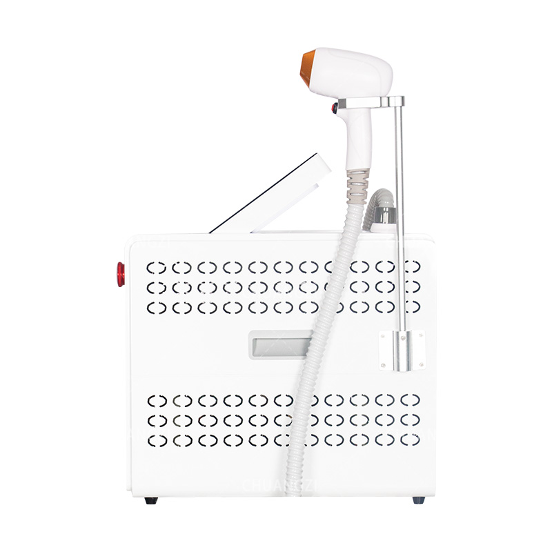 2-in-1 Titanium Ice Platinum 808 Diode Laser Hair Removal and Picosecond Laser Tattoo Melanin Removal Salon High Power