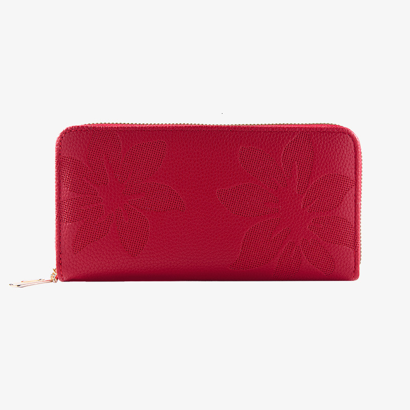 Designer Wallet 2025 Women's Wallet Female Style High-end Long Clutch Single Zipper Large Capacity Coin Luxury Bag Purse Phone Bag Horizontal Ver