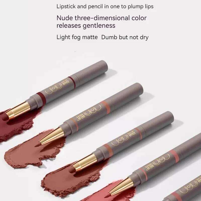 OUT OF OFFICE OOO Double-end lipliner matte lipstick plumping lip pencil outlines Nude outofoffice Original Makeup Cosmetics X250703