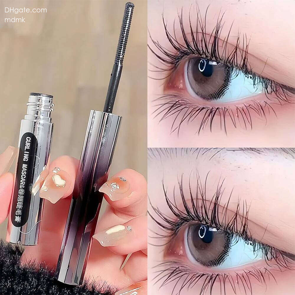 Metal Bar Type Head Mascara Waterproof Lasting Extra Volume Sdge-proof Curling Lengthening Eyelash Extension Eye Makeup Tools X250703