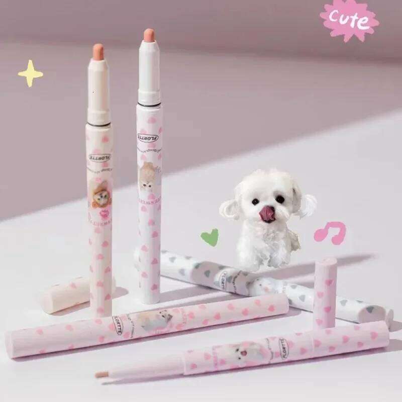 FLORTTE liner Pencil Natural Matte Lip Liner Cute Animals Lipstick Pen Lasting Lipliners Korean Cosmetic Kawaii Make Up X250702