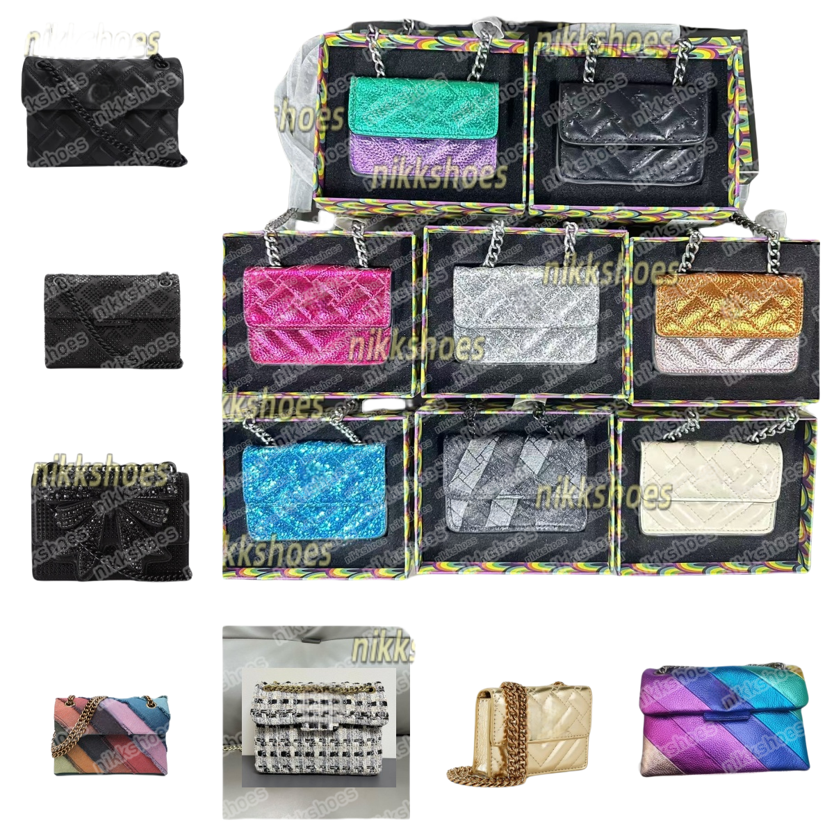 2025 KG bag mini pirse Purses And Handbags Women Shoulder Designer Bags Mini K Design Bag BBBBBKKKK