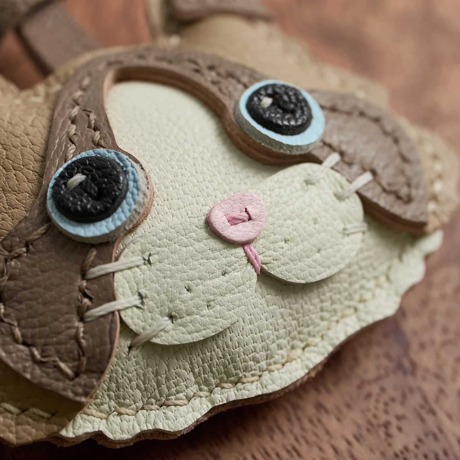 Unique Cute Sheepskin Handmade Ragdoll Cat Lucky Cat Key Bag Pendant Handbag Crossbody Bag Pendant Girl Birthday Gift W250703