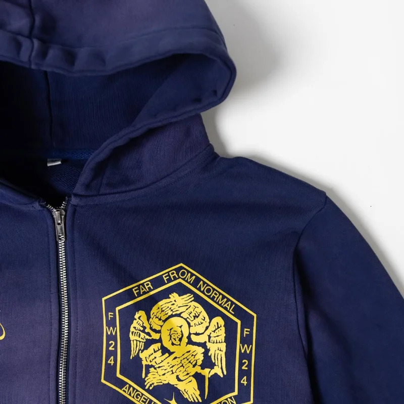 Europe and the United States fashion trend men suit Y2K punk hip hop n hoodie goth Harajuku casual loose sports suit 250715