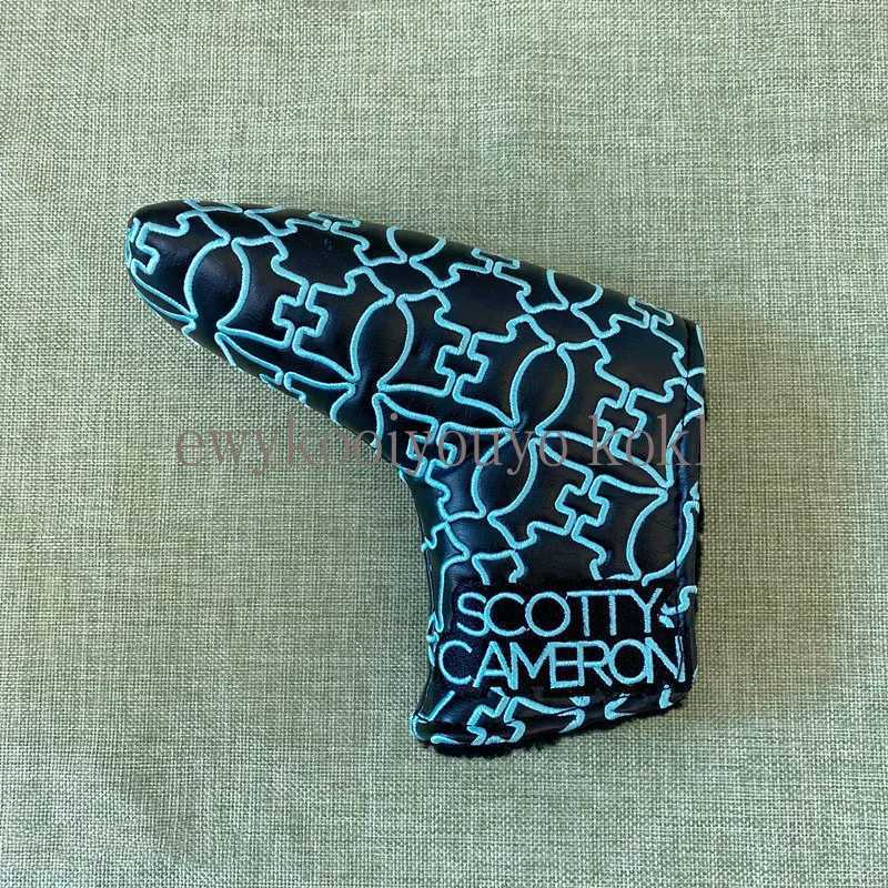 Master Exclusive Crown Club Blade Putter Cover T Stripes Boxing Clown Cinco Mayo Clown Sun Flower Blade Cover Y250702
