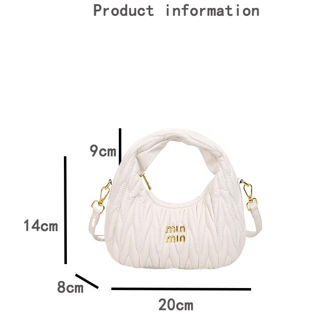 Designer Bag Shoulder Bag Luxury Bag High Quality Women's handbag Purse Leathe Pleated Crossbody bag Free shipping Multicolored bag Small Hobo ba