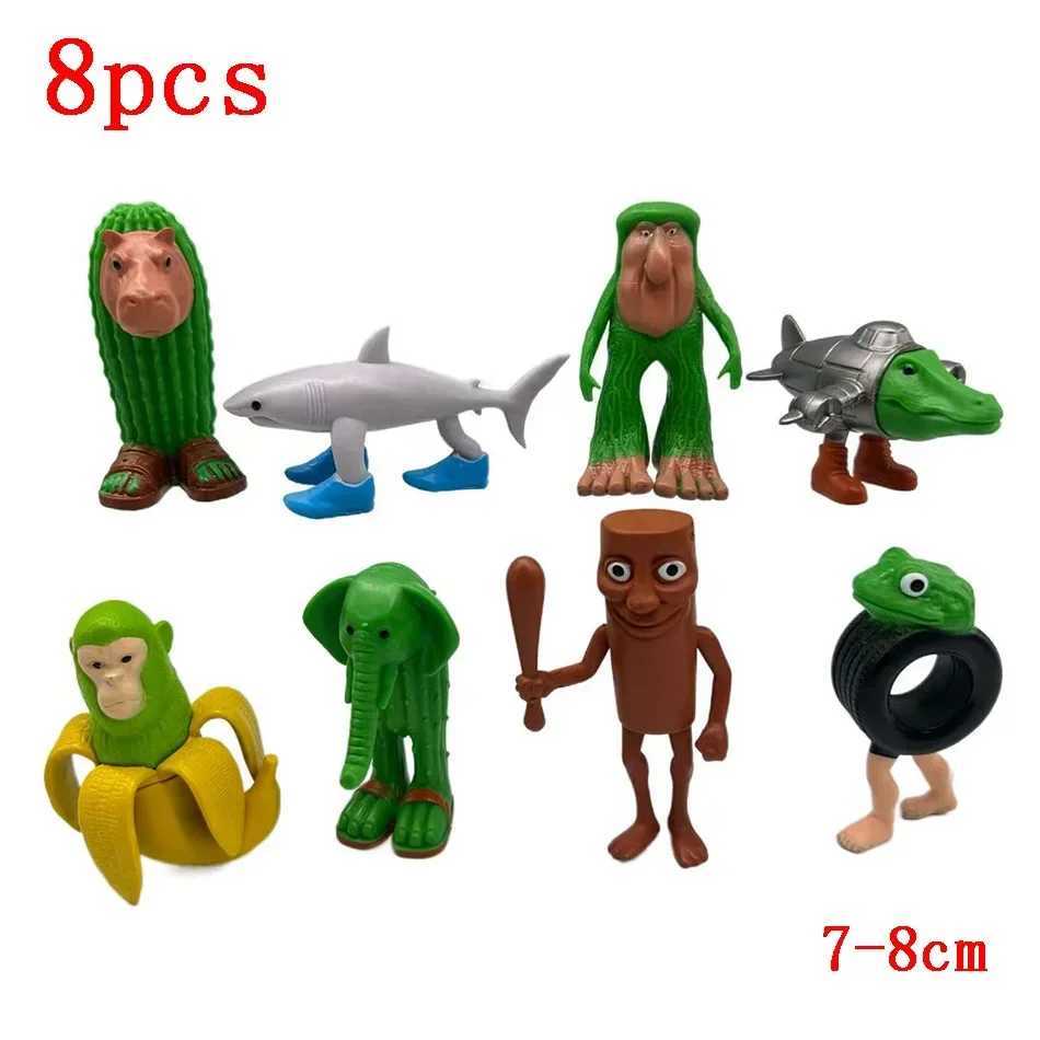Brainrot Tung Sahur Blind Box Tralalero Tralala Figures Collectible Toys Bombardino Crocodilo Shimpanzini Bananini Decor Model Z250703