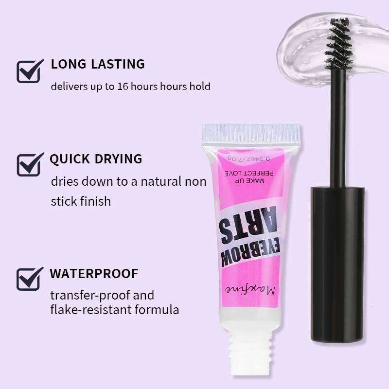 Flexible Tube Transparent Waterproof Mascara Extension Thick White Eyelash Cosmetics 1 Piece X250703
