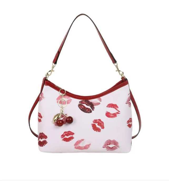 Wholesale and retail printed cherry underarm bags crossbody bags fashionable luxury versatile single-shoulder bags designer bag big