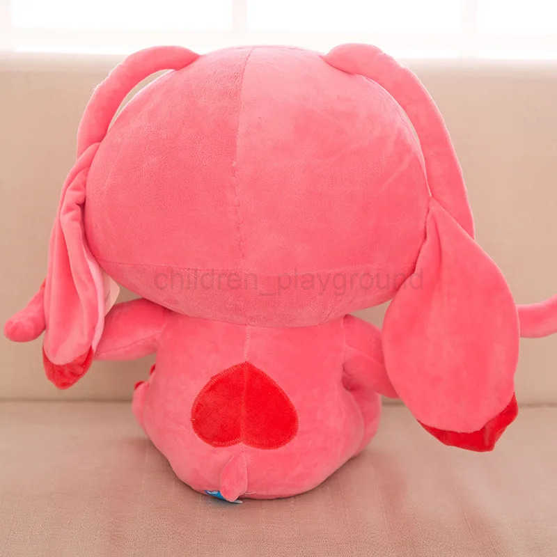 DISNEY 35/45/60cm Big Size Disney Giant Cartoon Stitch Plush Dolls Lilo Stitch Stich Plush Toy Doll Children Stuffed Toy Birthday Gif W250703