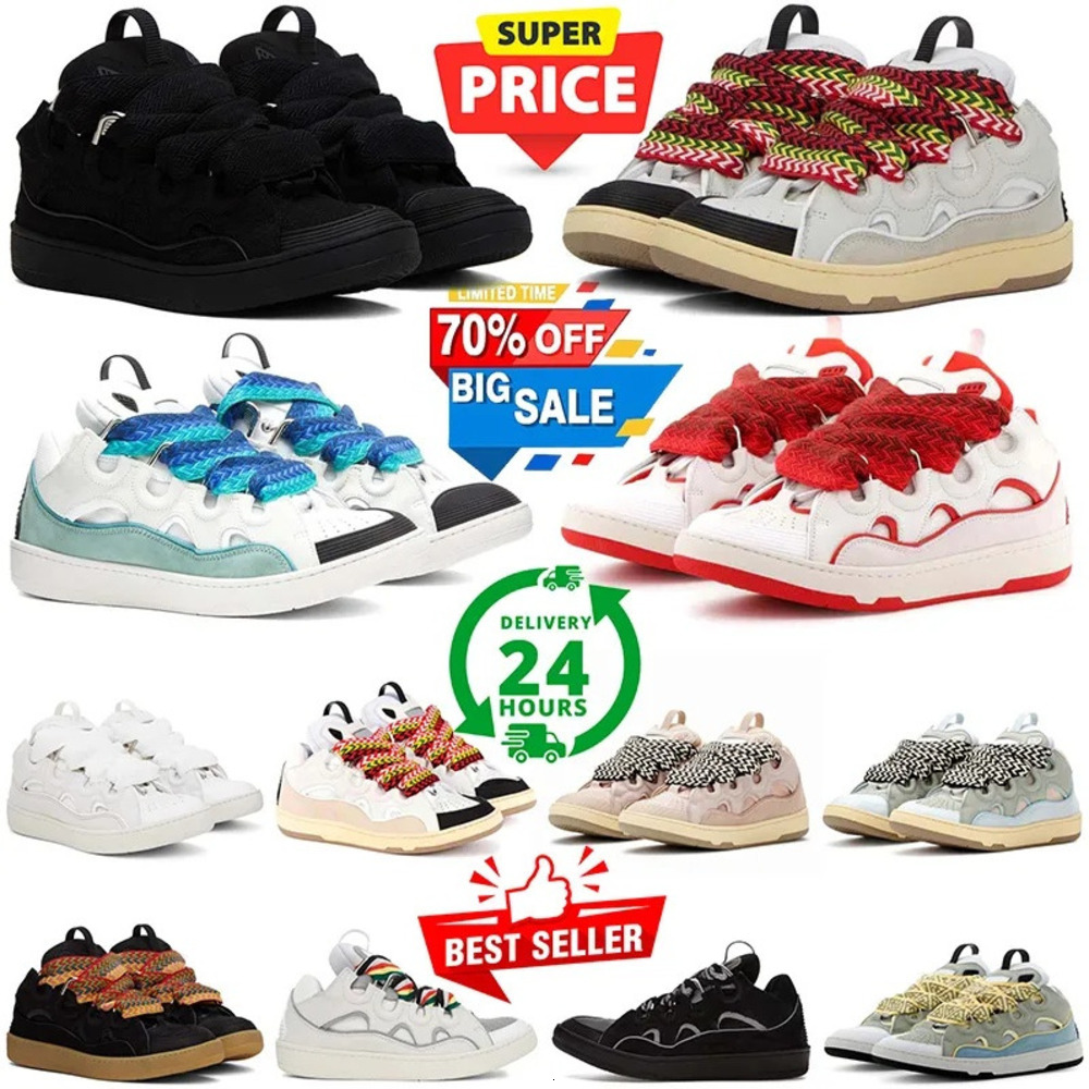 Designer shoes Brand sneakers curb men women black mens womens trainers Plate-forme casual chaussure luxury platform Dress Shoes outdoor sports trainers with box