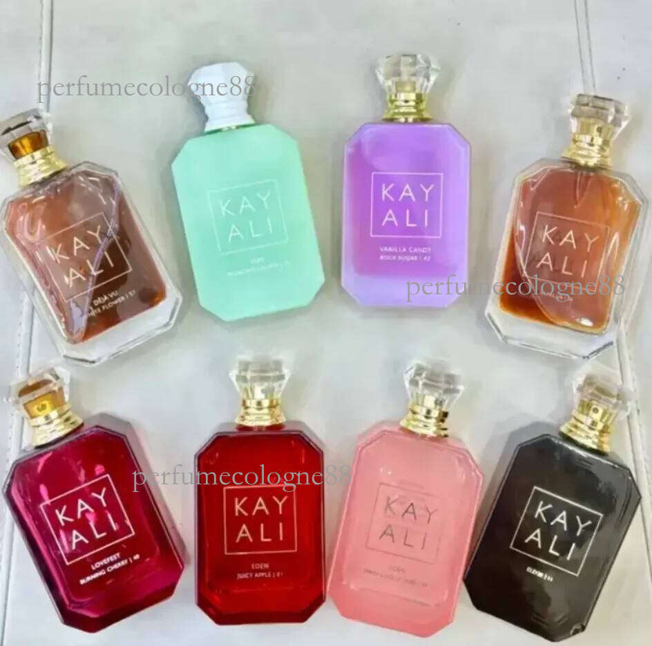 Kayali Fleur Mesty Rose Royale 31 Vanilla 28 Perfume 100ml Eau De Parfum Men Woman Fragrance 3.4oz Long Lasting Smell Desigr Brand EDP Man Women Neutral