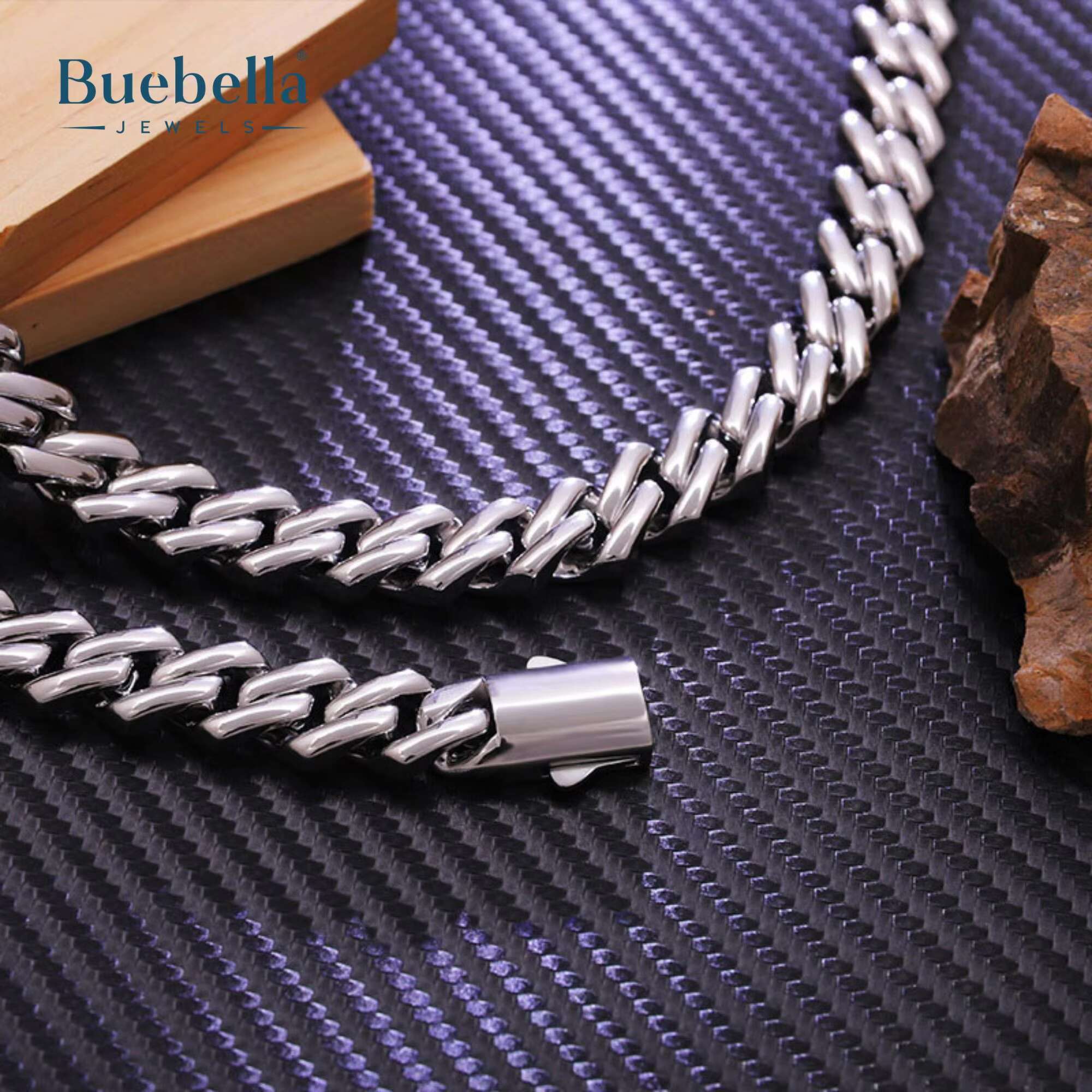 Fine Jewelry 12mm Moissanite Cuban Link Chain Necklace 14k White Gold 925 silver Hiphop Style Iced Out Cuban Chain