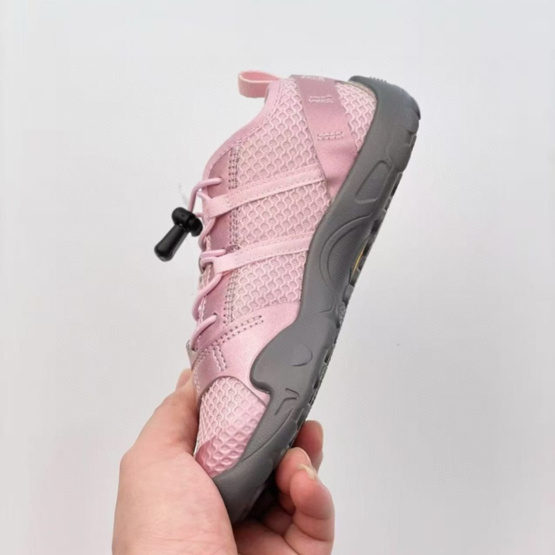 Kids Shoes Designer Mesh Running Toddlers Sneakers Boys Girls Lightweight Low Cut Thin Soloed Trainers Children Youth Casual Shoe Black Silver Grey Pi