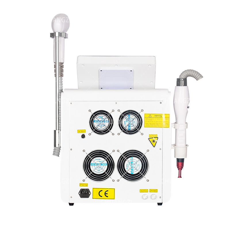 2-in-1 Titanium Ice Platinum 808 Diode Laser Hair Removal and Picosecond Laser Tattoo Melanin Removal Salon High Power