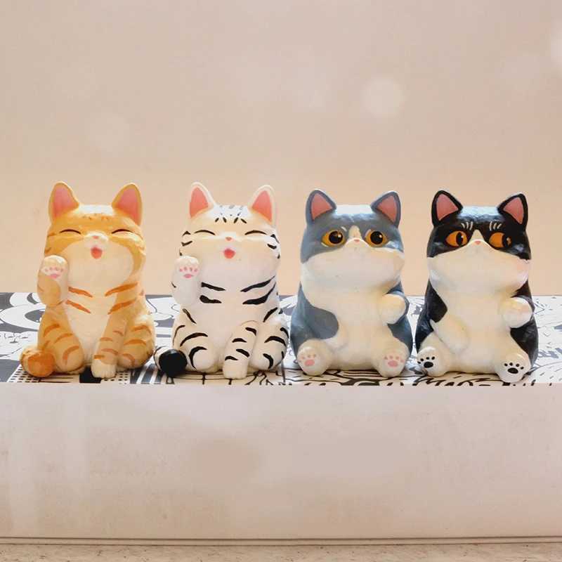 JINART Cat Island mini grain blind box cute cat cute grain tide play figure doll toy ornament gift Z250703