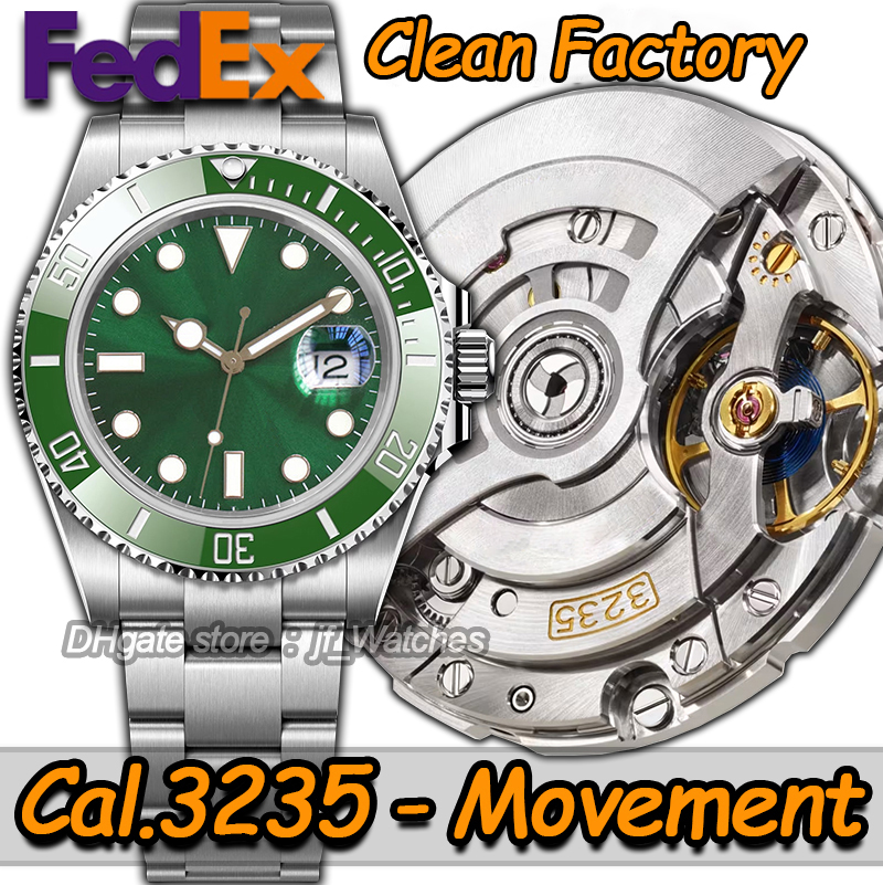 Mens Watch Men Designer Watches Top Supre Quality Clean Factory Luxury Watch Automatic Cal.3235 Movement Ceramic Bezel Sapphire Luminous Diving 100M Watch With Box