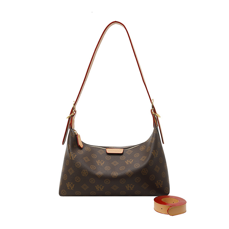 Free shipping designer Fashion Bag for Women 2025 New High-End Retro Underarm Crescent Bag Trendy Shoulder Bag Crossbody Bag for Women