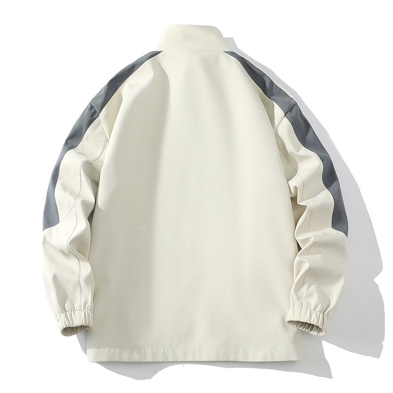 Printable Men's Autumn Korean Style Trendy New Casual Sports Jacket Set