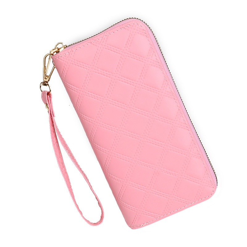 Designer Wallet New Quilted Women's Wallet Long Casual Phone Bag Zipper Bag Multi-card Slot Luxury Bag Large Capacity Clutch Wallet