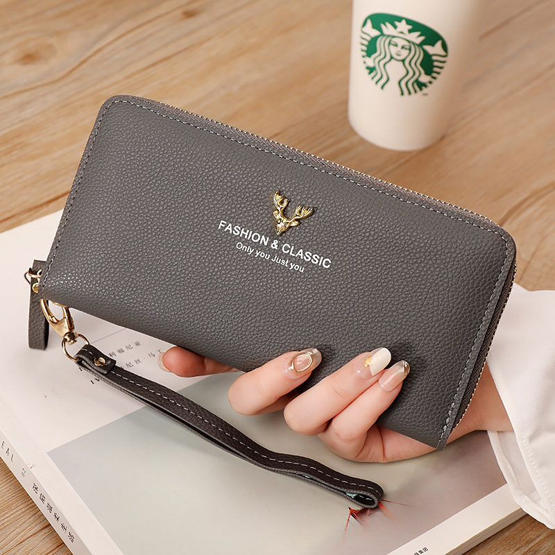 Free Shipping Designer Bag New Women's Wallet Long Zipper Clutch Large Capacity Wallet High-end PU Leather Card Holder In Stock Hot Sale