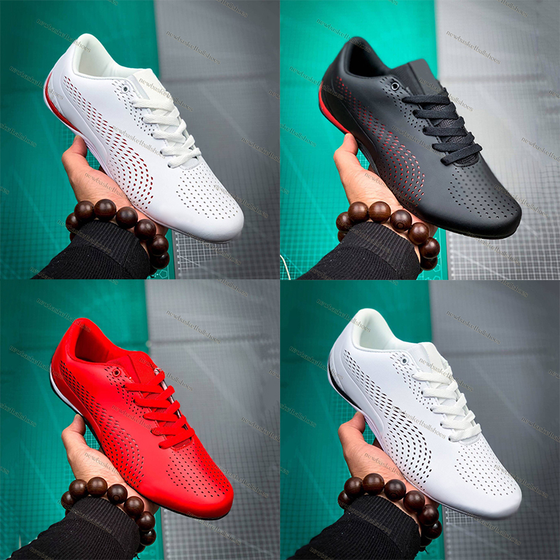 Men Running Shoes Scuderia Drift Cat 5 ultra white red SF black M Motosport Future kart cat low platform Future Kart Designer sneakers men shoe DHgate womens trainers
