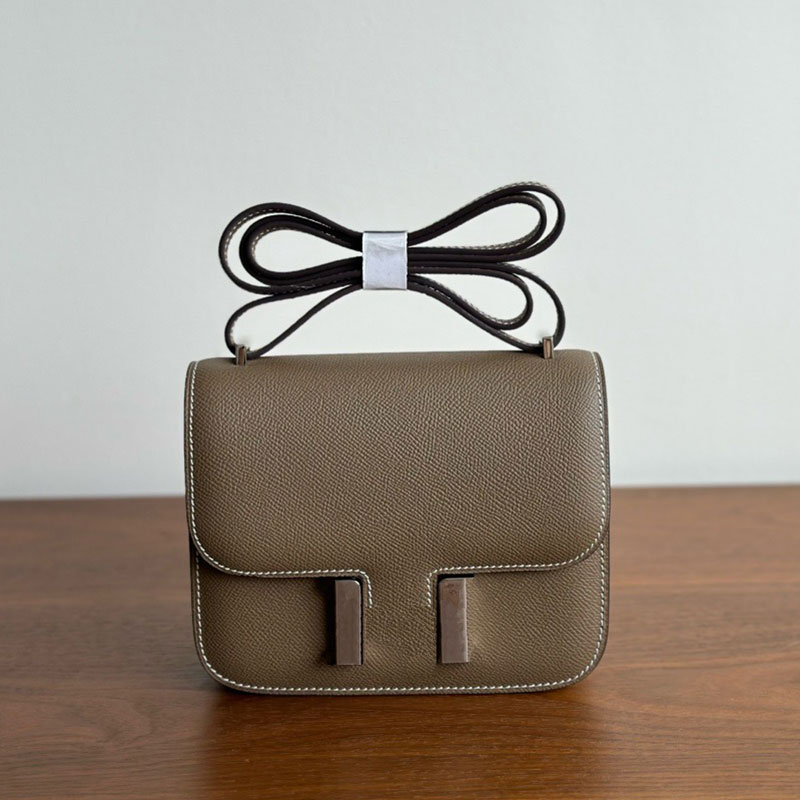 10A Designer Shoulder Bag Palm Pattern Handbag High Grade Grey Shoulder Handbag Luxury Womens Mini Crossbody Bag Leather Wallet Crossbody Bag Stewardess Bag