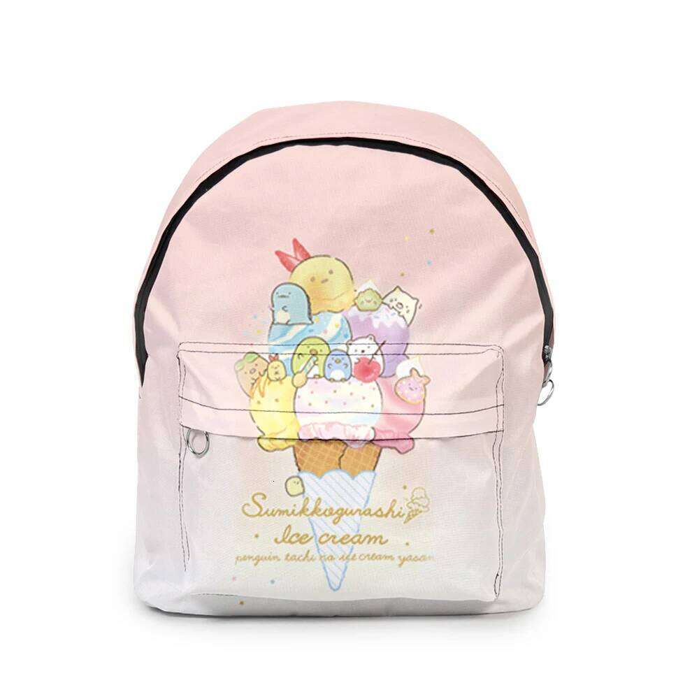Novelty Cool Sumikkogurashi student Bookbag Notebook 3D Print Oxford Waterproof Boys/Girls Travel Backpacks