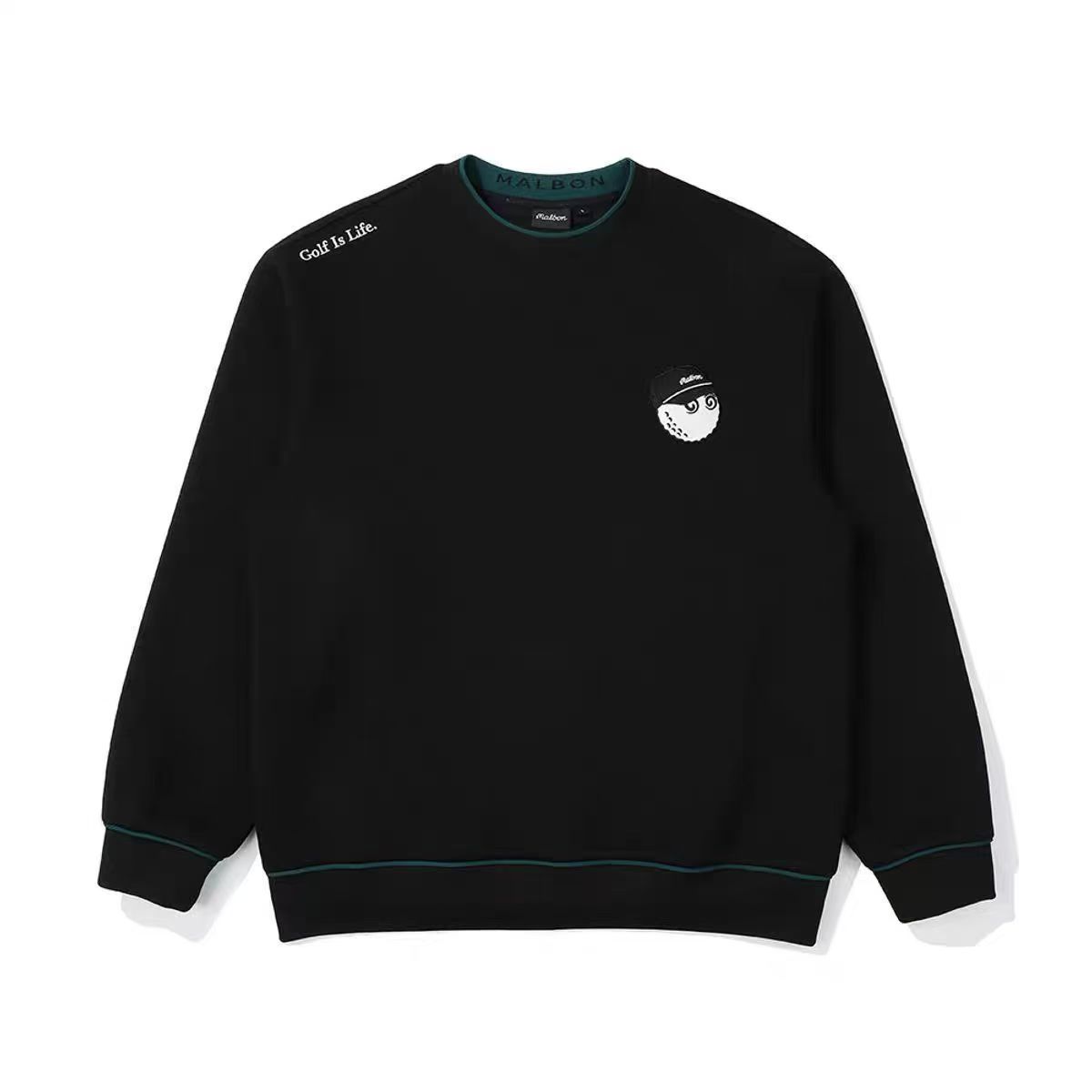 2025 New Golf Hoodie Men's fashion Hoodies New Streetwear Sweatshirt Men Women Harajuku Fashion Designer Casual Green Light Cream Spliced Zipper Jacket