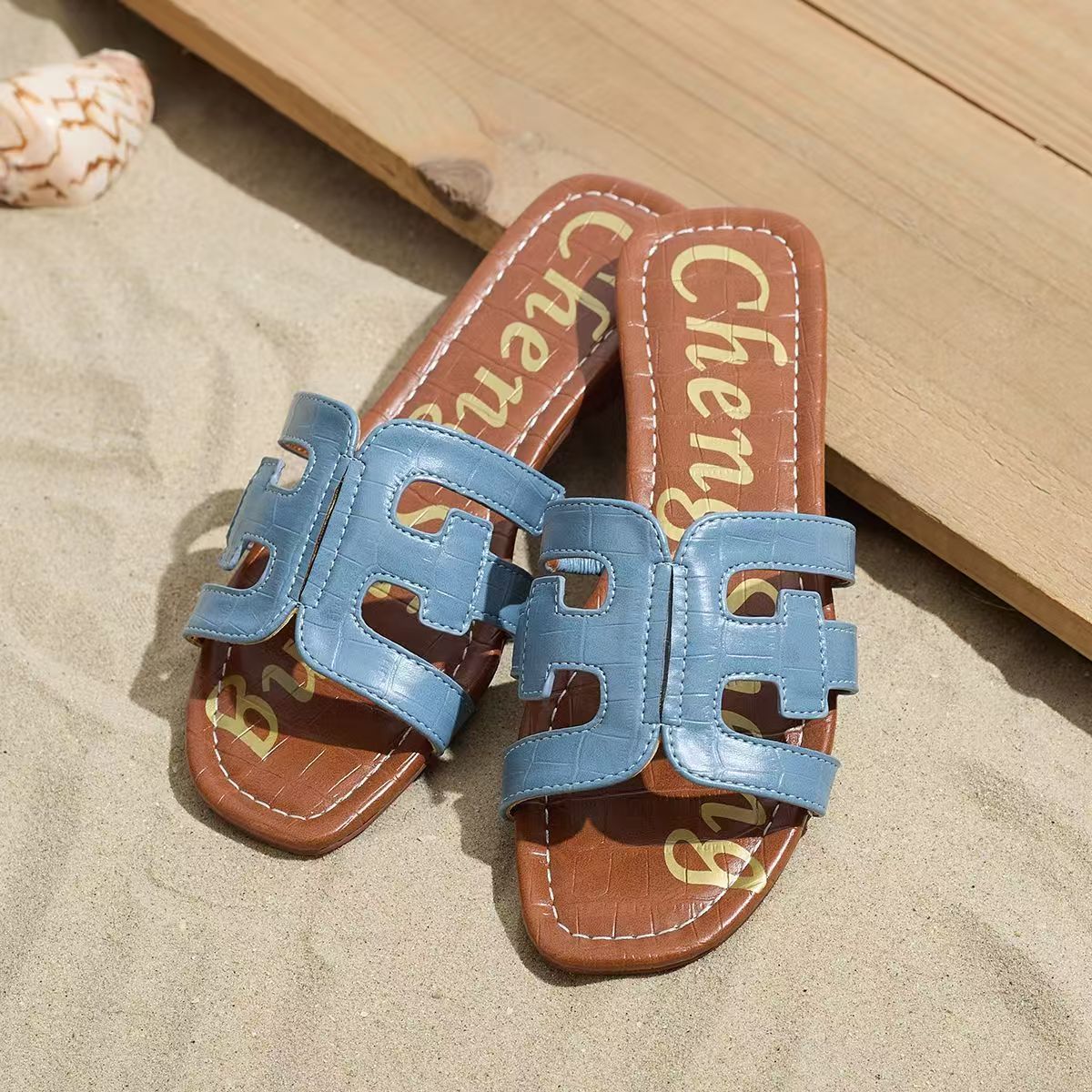 Designer sandals coach slippers bath leisure walking comfortable slide soft cotton slippers fashion Beach madam slippers luxu sandale New product