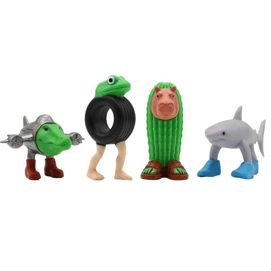 Brainrot Tung Sahur Blind Box Tralalero Tralala Figures Collectible Toys Bombardino Crocodilo Shimpanzini Bananini Decor Model Z250703