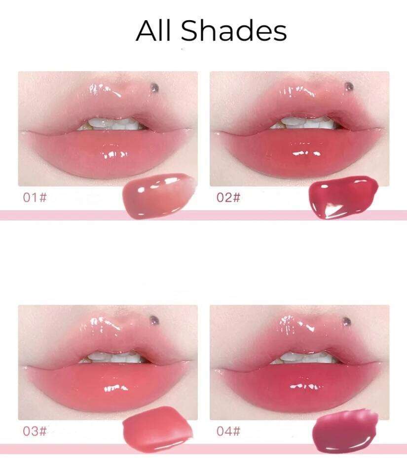 FLORTTE Gloss Serum Esther Bunny Lip Tint Glaze Liquid Lipstick 2.6g Hydrating Makeup Women Cosmetics X250702