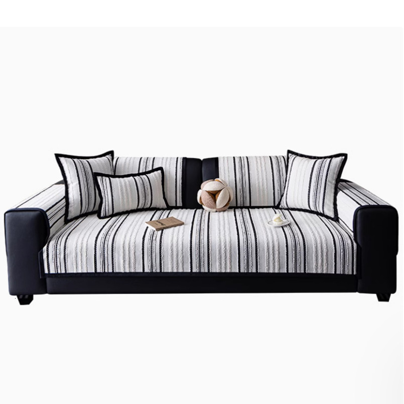 2025 Light Luxury High-End French Chenille Cushion All-Season Non-Slip Sofa Cover Slipcover