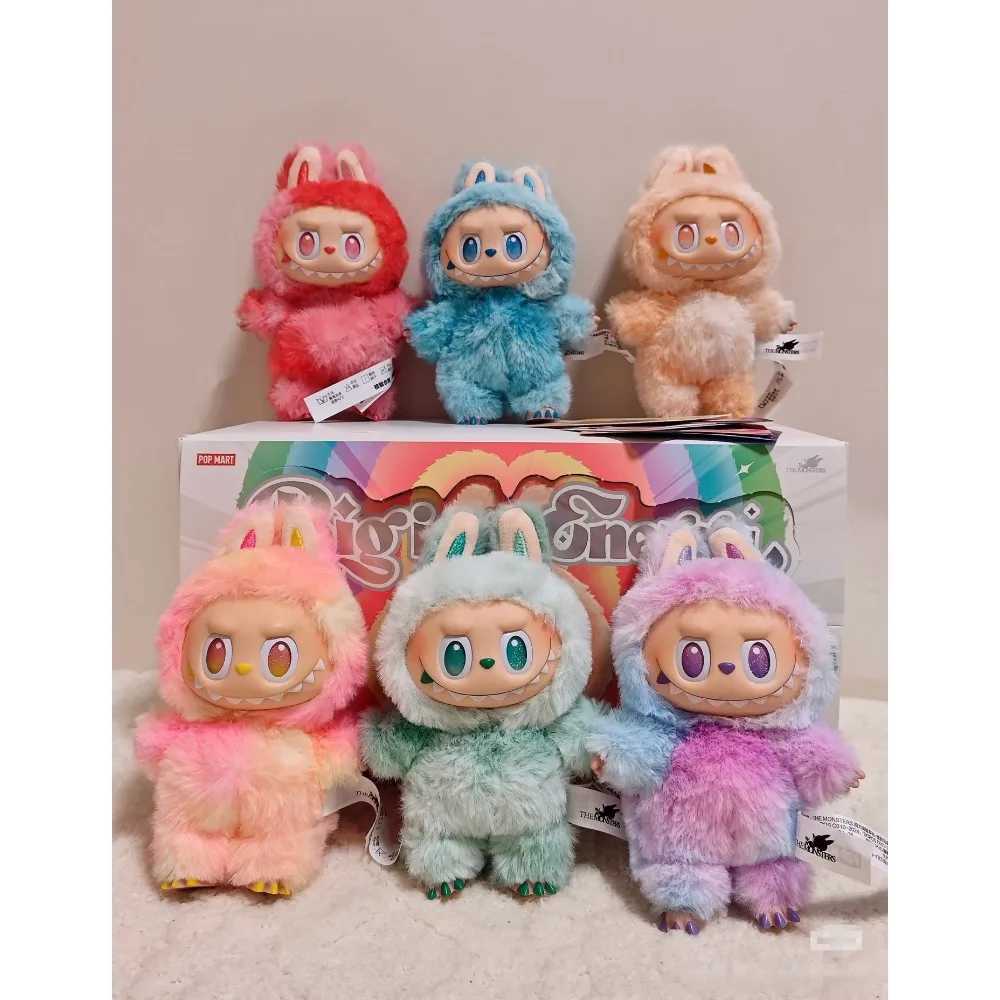 Genuine V3 The Monsters Big Into Energy Series Vinyl Face Doll Anime Action Figures Lovely Pendant Surprise Gift Z250703