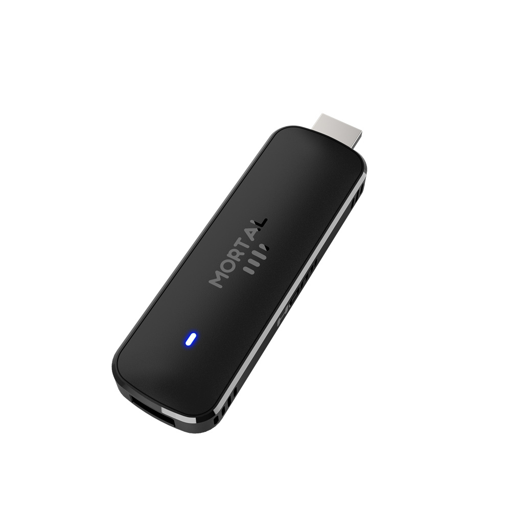 Mortal Q8 Wifi6 Android14 Smart TV Stick AllwinnerH313 Chip Quad core BT 4K video Chromecast Media Player