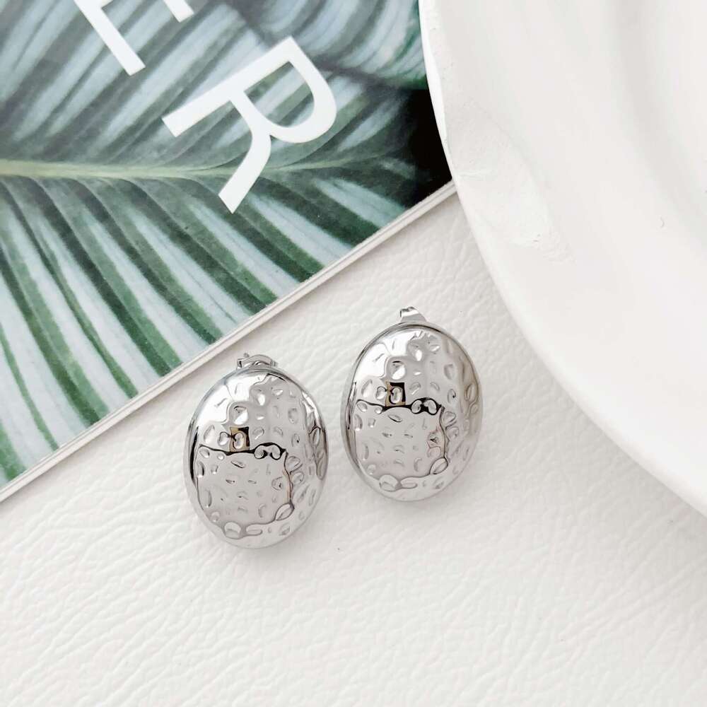 Professional Stainless Steel Hydraulic Earrings for Women Elegant Office Jewelry for Square Round Face Shapes - view 9