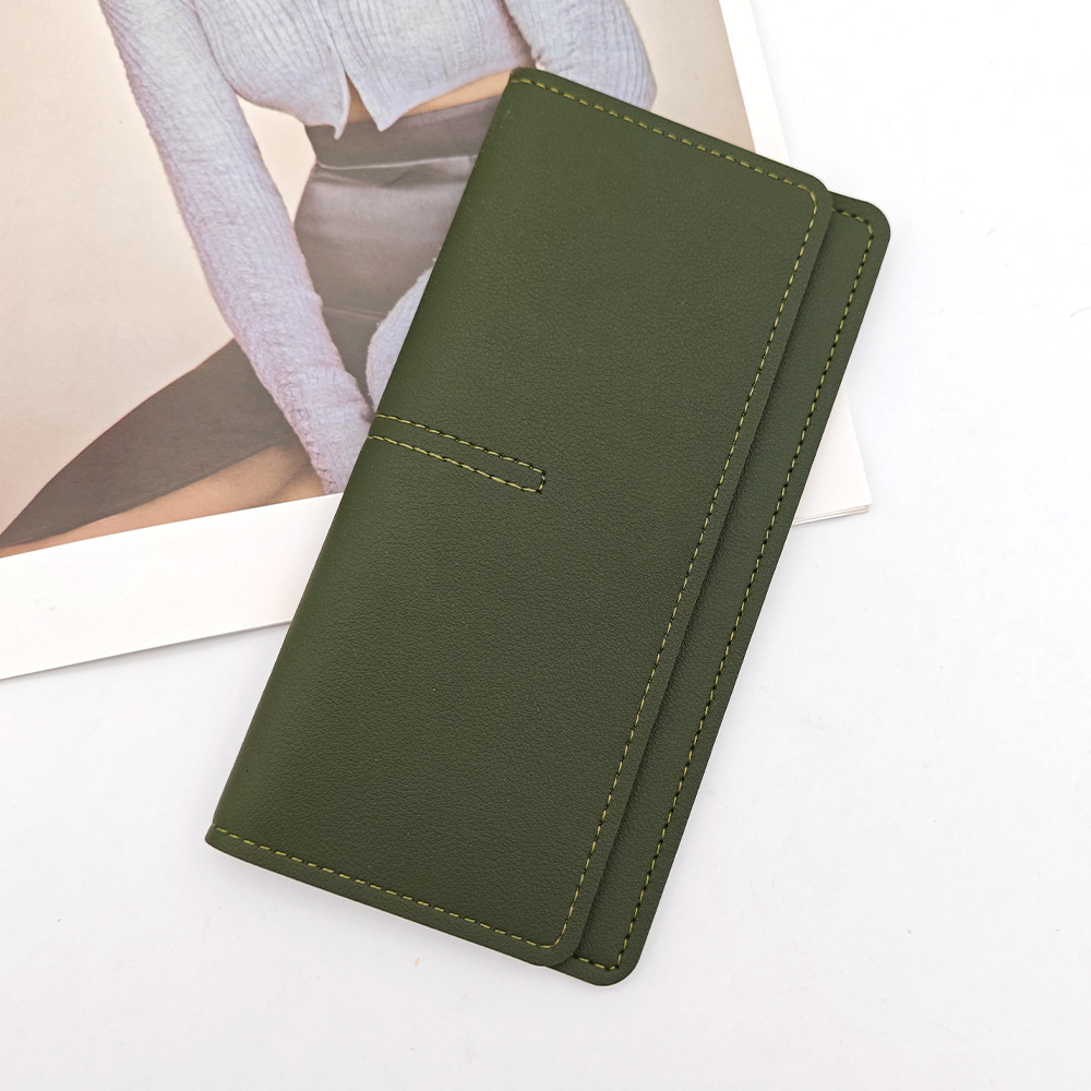 Designer Luxury Bag Wallet Small Wallet For Women, Long Style, Vintage Zipper, Large Capacity, Multiple Card Slots, 80% Off Student Card Holder, Soft 