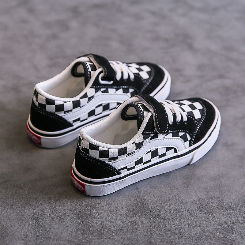 Kids New Canvas Shoes for Toddlers Teen Boys Fashion Sneakers Girls Casual Shoes Young Students Soft Comfortable Bottom Sport Running Shoes Sizes US4C