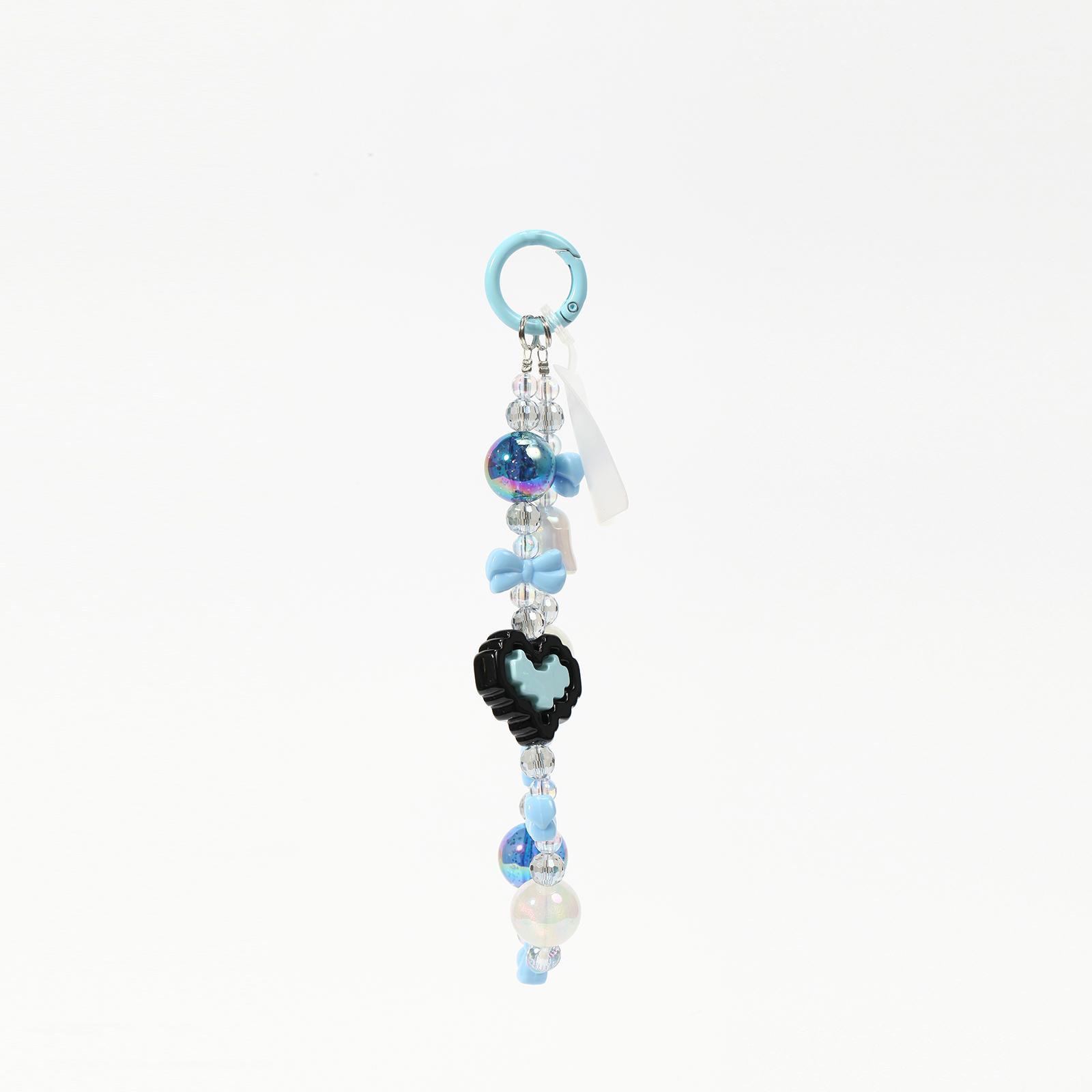 Fashionable High-Quality Pearl Bow Phone Chain with Bells mobile phone chain