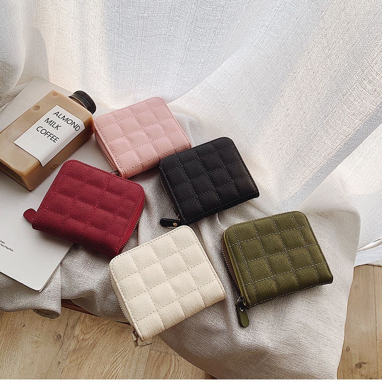 Designer Wallet Factory Direct Sale Mini Wallet Women's Short Zipper Cute Coin Purse Student Luxury Bag Embroidered Wallet For Women