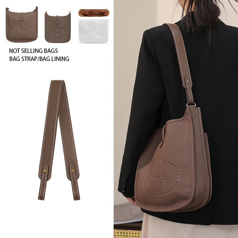 67cm Microfiber Leather Bag Strap And Organizer For Evelyne Soft Shoulder Straps Replacement Handbag Belts Accessories 250628