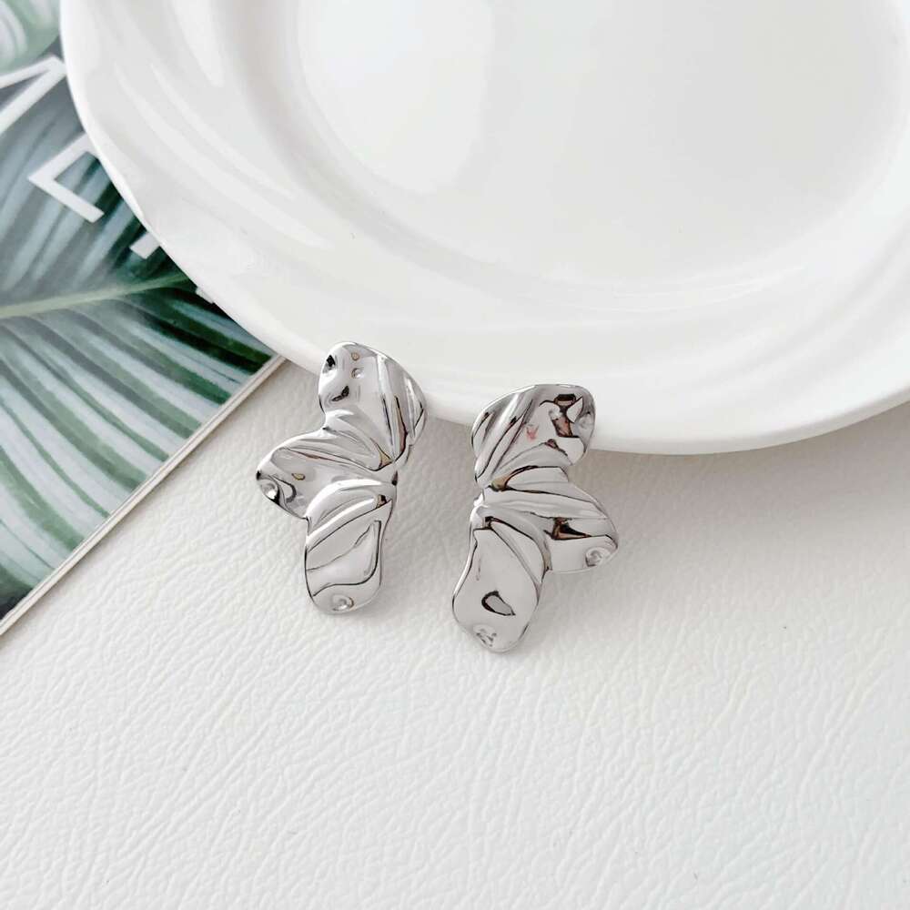 Professional Stainless Steel Hydraulic Earrings for Women Elegant Office Jewelry for Square Round Face Shapes - view 8