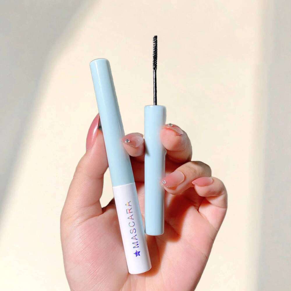 Head Ultra-fine Small Brush Lengthening 3D Lash Eyelash Extension Eye Lashes Long-wearing Black Color Mascara X250703