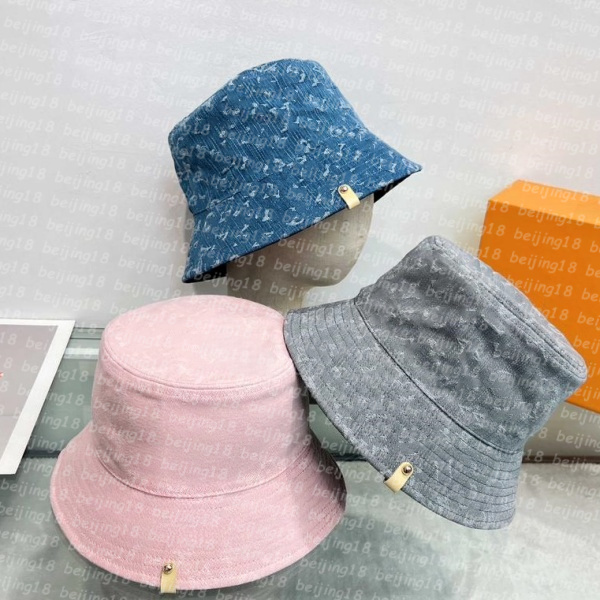 Designer Bucket Cap Hats Baseball Hat Wide Brim Hats Summer Fashion Ball Cap Mens Women Casual Sun Protection Hats 31777