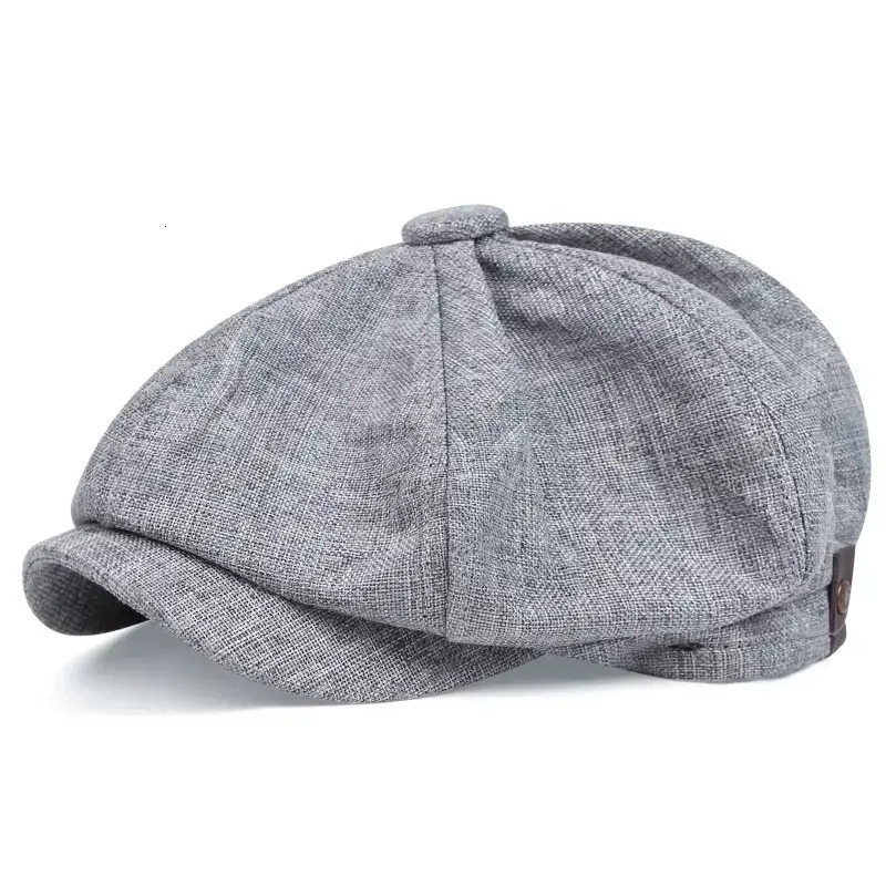 Men Casual y Blinders hat Spring Autumn Retro Beret Hats Wild Casual Hats Unisex Wild Octagonal Cap girl sboy English hat 250701