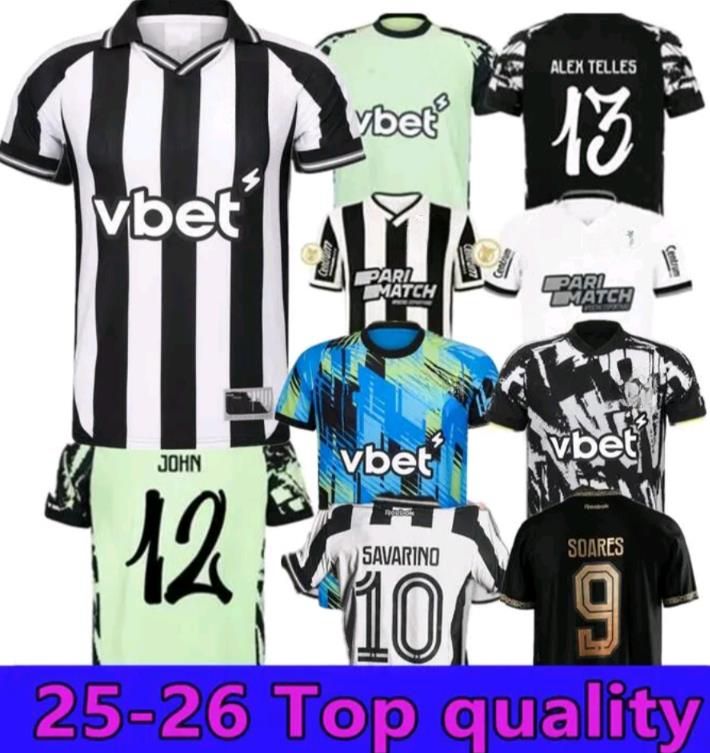 25 26 Botafogo de Futebol e Regatas Soccer Jerseys 2025 2026 IGOR JESUS MATHEUS MARTINS ARTUR M.PONTE RWAN CRUZ goalkeeper Men Women Uniforms Football Shirts